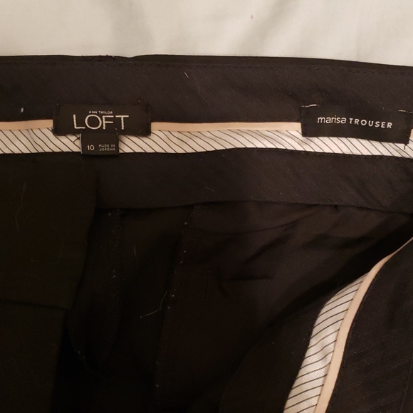 Loft dress trouser black size 10 - Picture 3 of 4